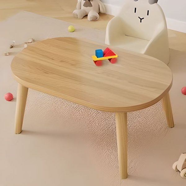 "Rainproof Lumber White/Unfinished Color Kids Computer Desk"